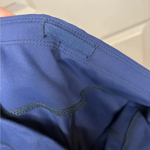 Blue Leggings with Pockets and Side Details - Picture 5 of 5